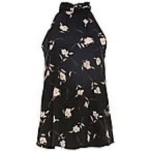 Sleeveless keyhole floral top by Olivia Grey - NWT